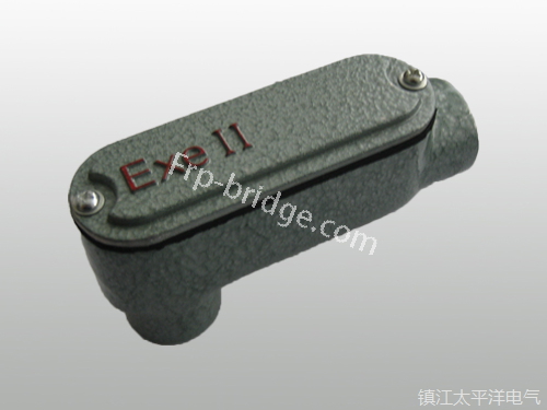 防爆后彎通穿線(xiàn)盒